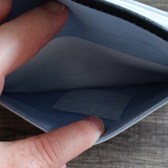 Coach White and Tan Wristlet Clutch - Picture 7 of 9